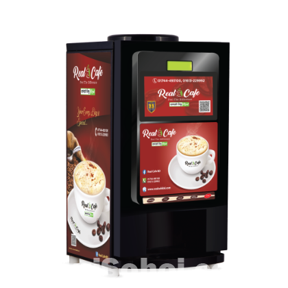 Coffee and Tea machine 3 Lane